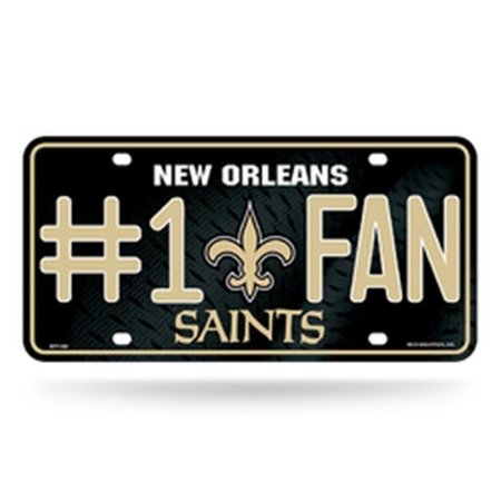 RICO New Orleans Saints License Plate #1 Fan 6734535077